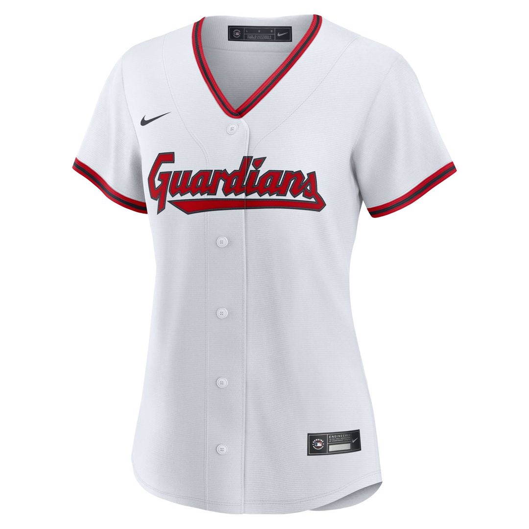 Cleveland Guardians Women's Home Custom Replica 2.0 Jersey - White