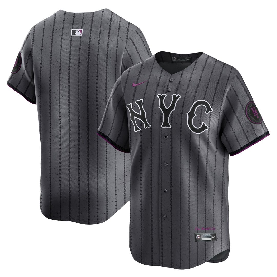 New York Mets 2024 Jersey - Graphite