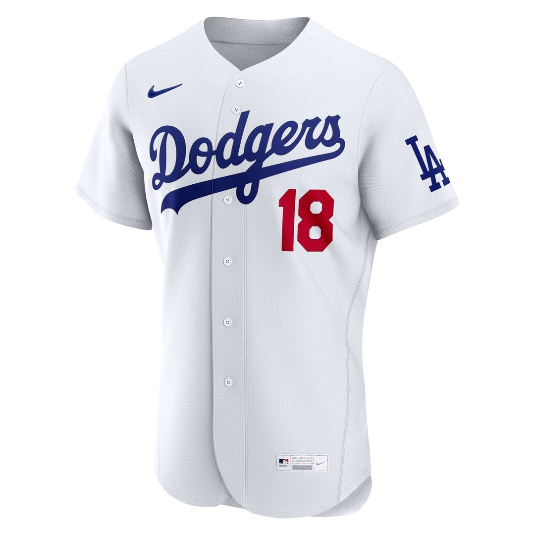 Yoshinobu Yamamoto Los Angeles Dodgers Home Jersey - White