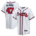 Tom Glavine Atlanta Braves Home Retired Player Jersey - White
