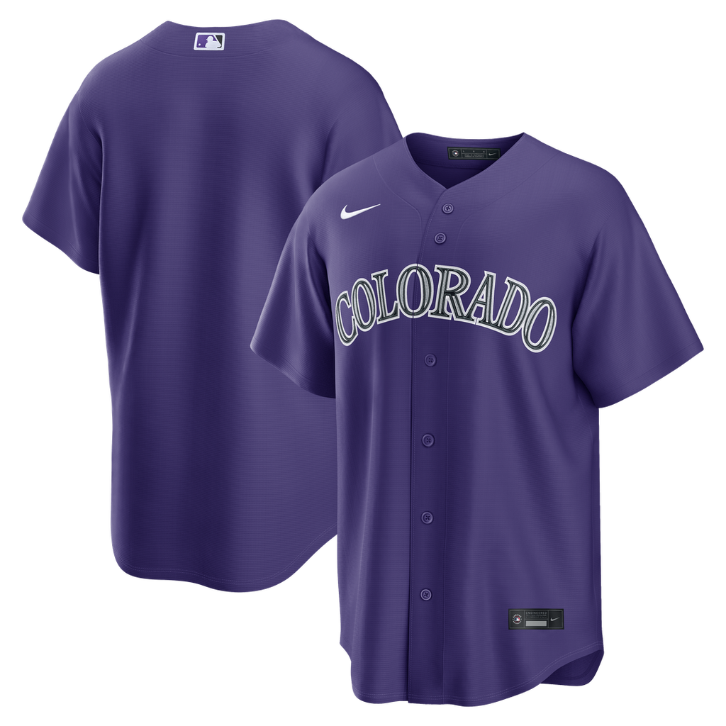 Colorado Rockies Alternate Jersey - Purple