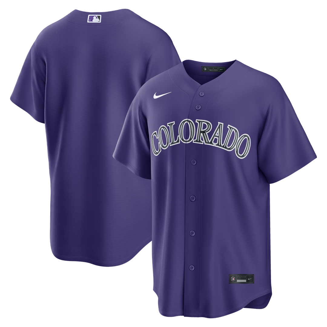 Colorado Rockies Alternate Jersey - Purple