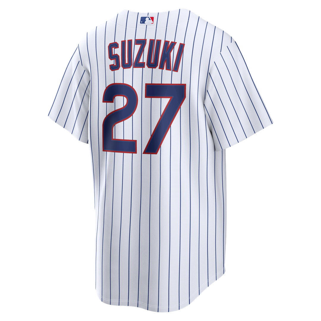 Seiya Suzuki Chicago Cubs Home Jersey - White