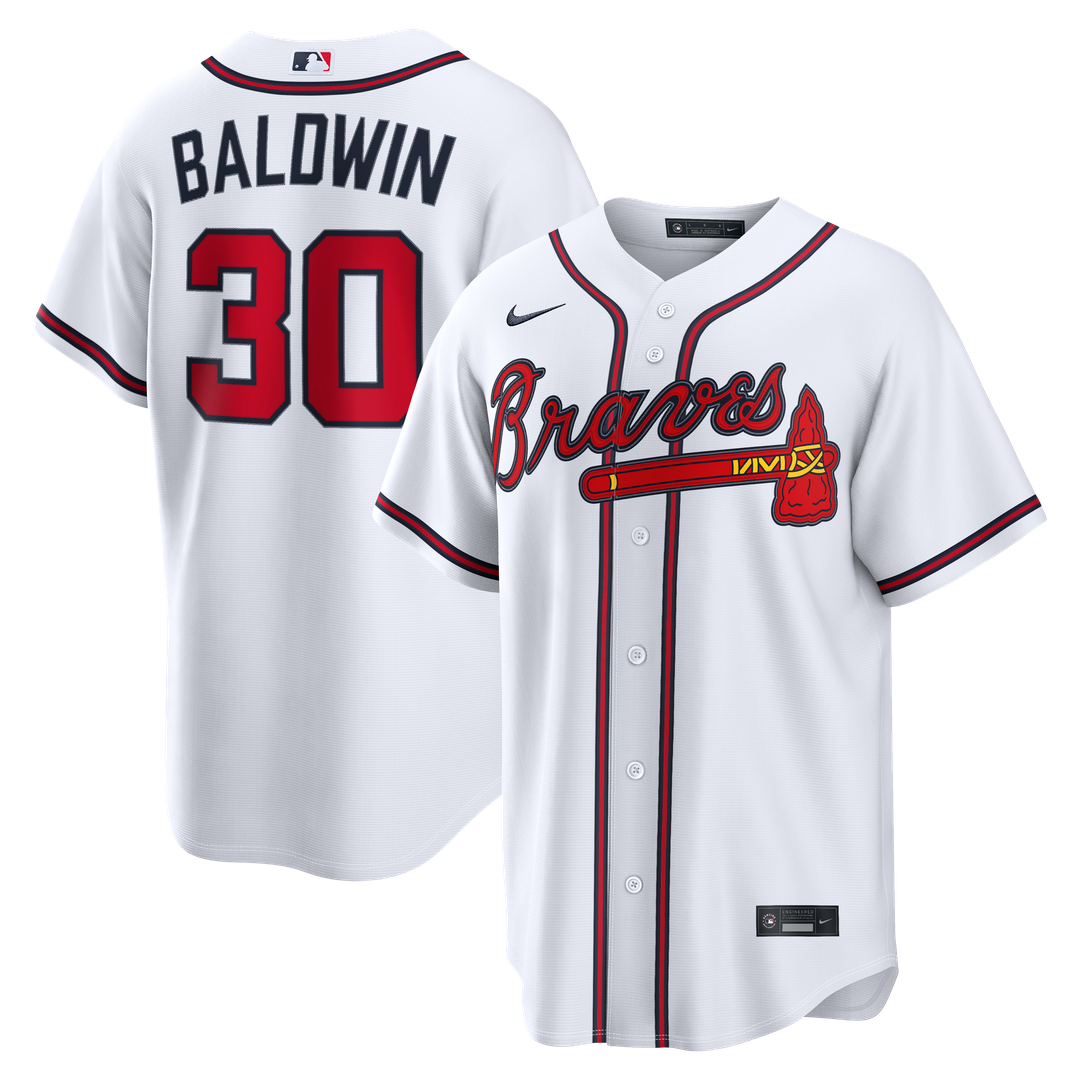 Drake Baldwin Atlanta Braves Home Jersey - White