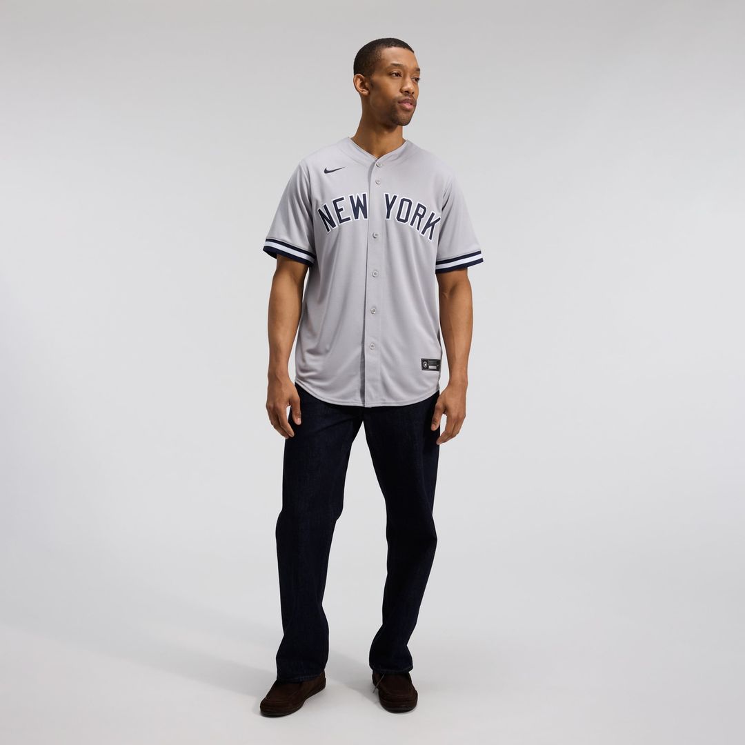 Anthony Volpe New York Yankees Road Jersey - Gray