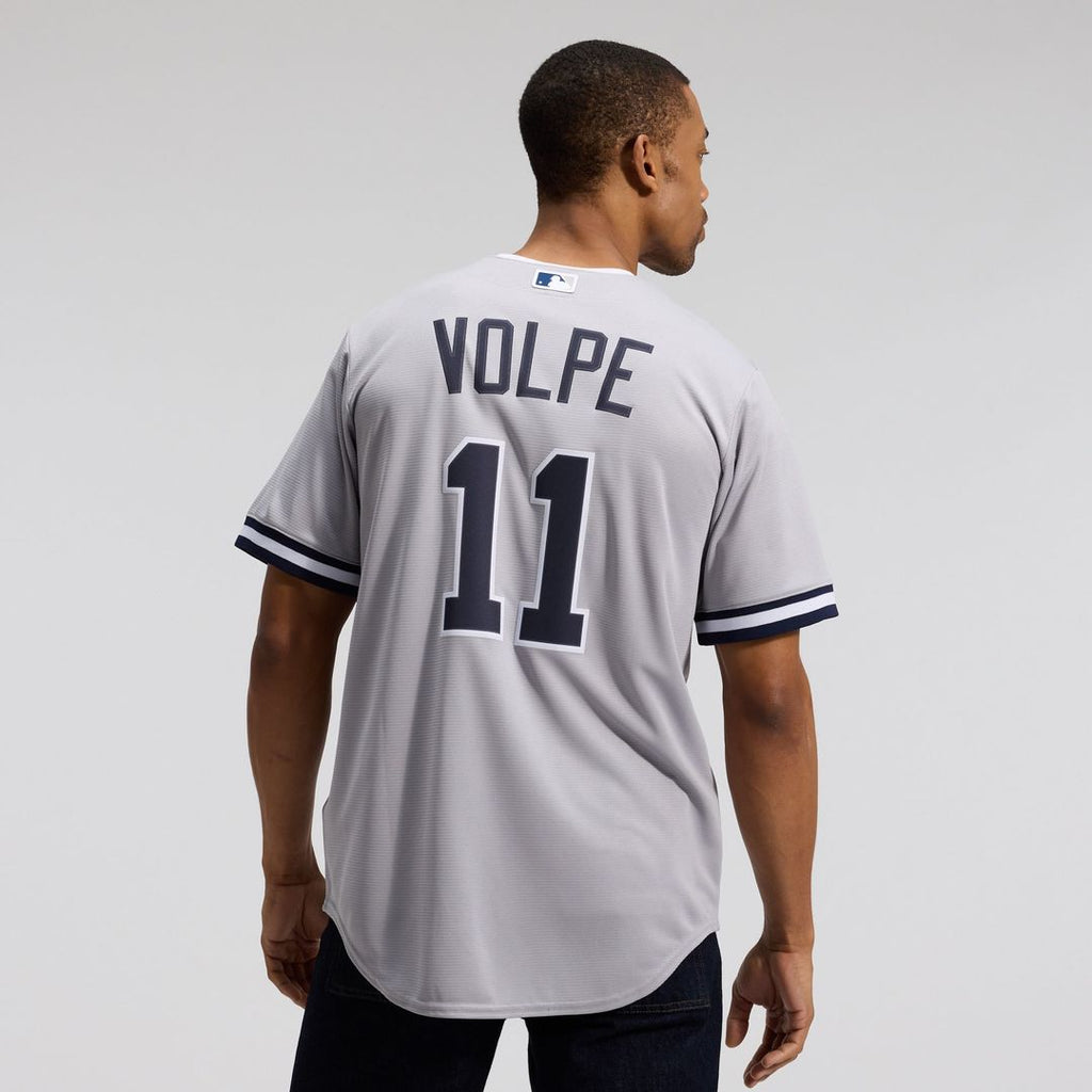Anthony Volpe New York Yankees Road Jersey - Gray