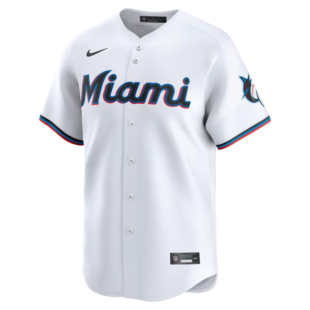 Miami Marlins Home Jersey - White