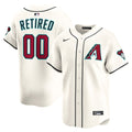 Arizona Diamondbacks Home Limited Pick-A-Player Retired Roster Jersey - Cream