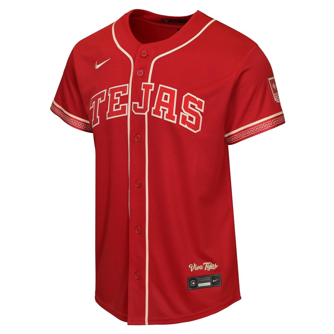 Josh Jung Texas Rangers Youth 2026 Jersey - Red