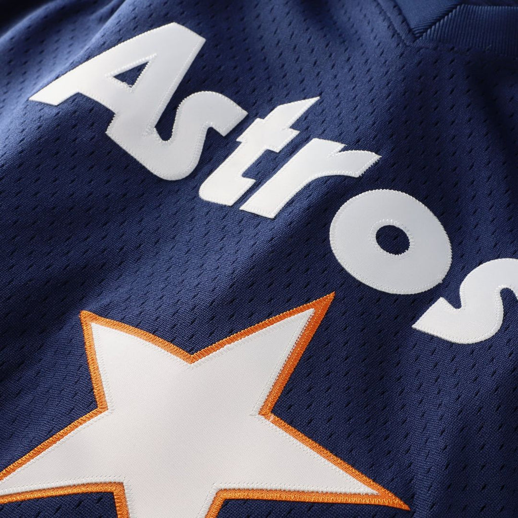 Nolan Ryan Houston Astros Big & Tall Mesh Jersey - Navy