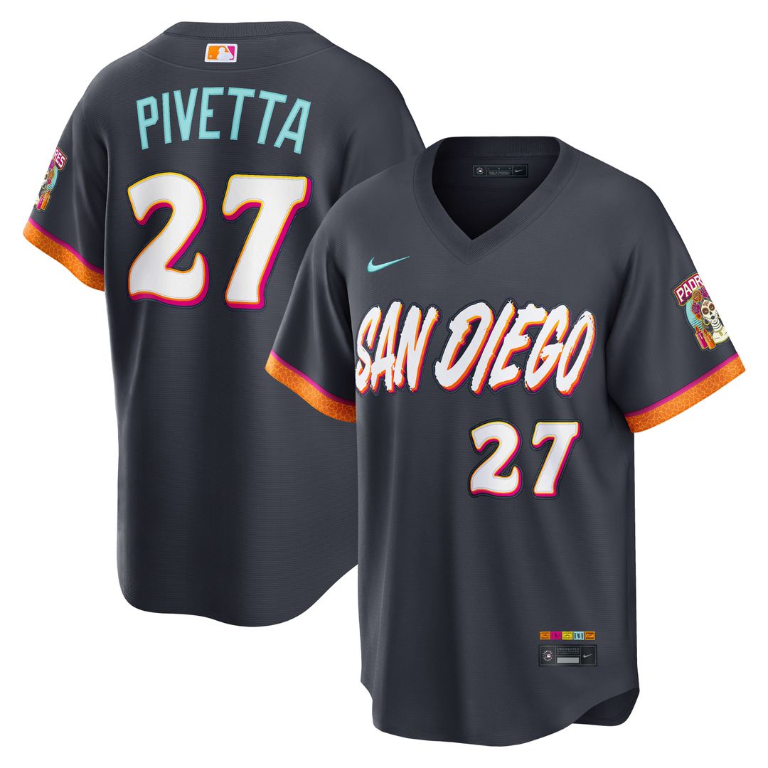 Nick Pivetta San Diego Padres 2026 Jersey - Obsidian