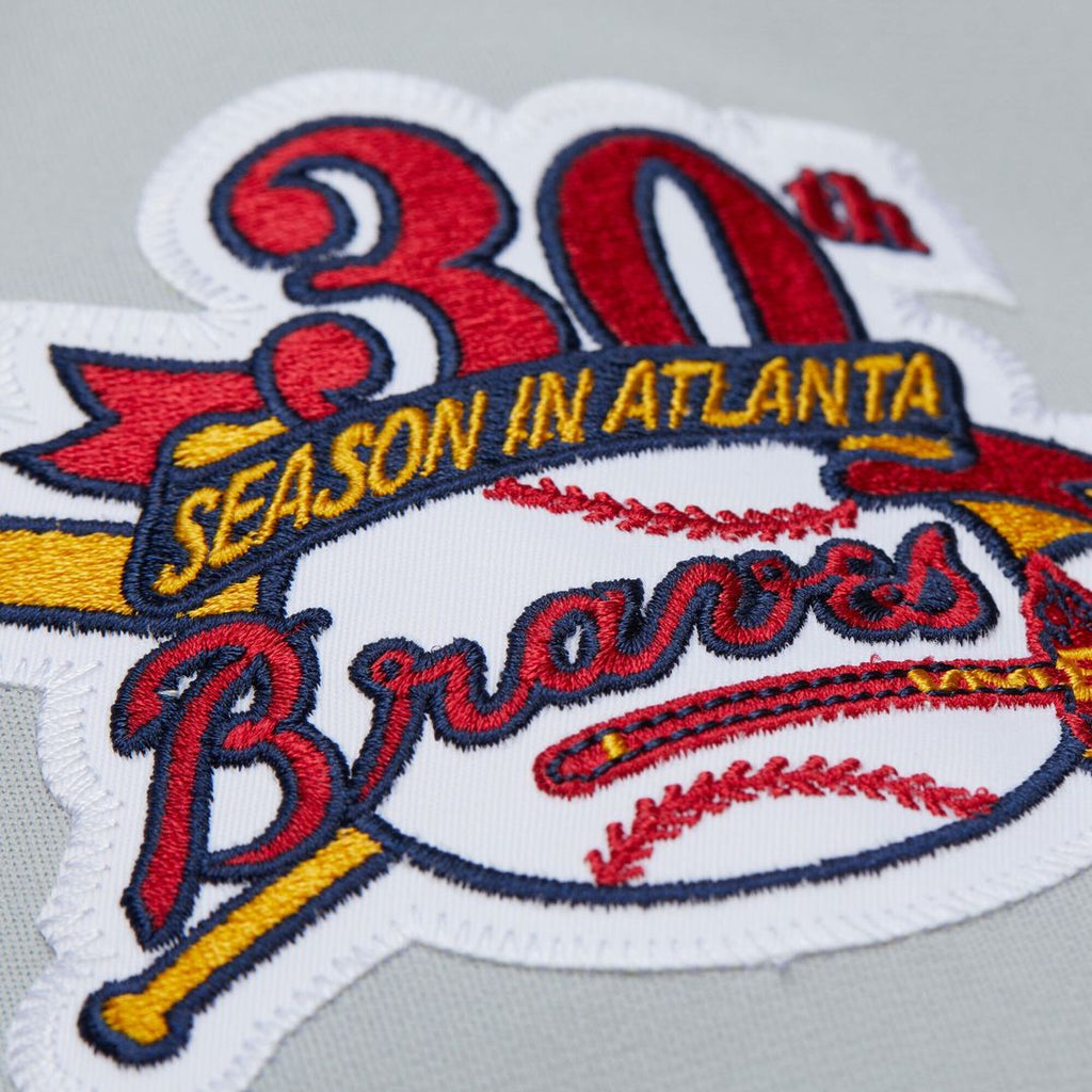 Fred McGriff Atlanta Braves 1995 Throwback Jersey - Gray