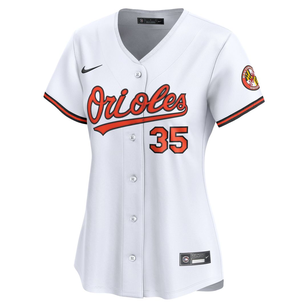 Adley Rutschman Baltimore Orioles Women's Home Jersey - White