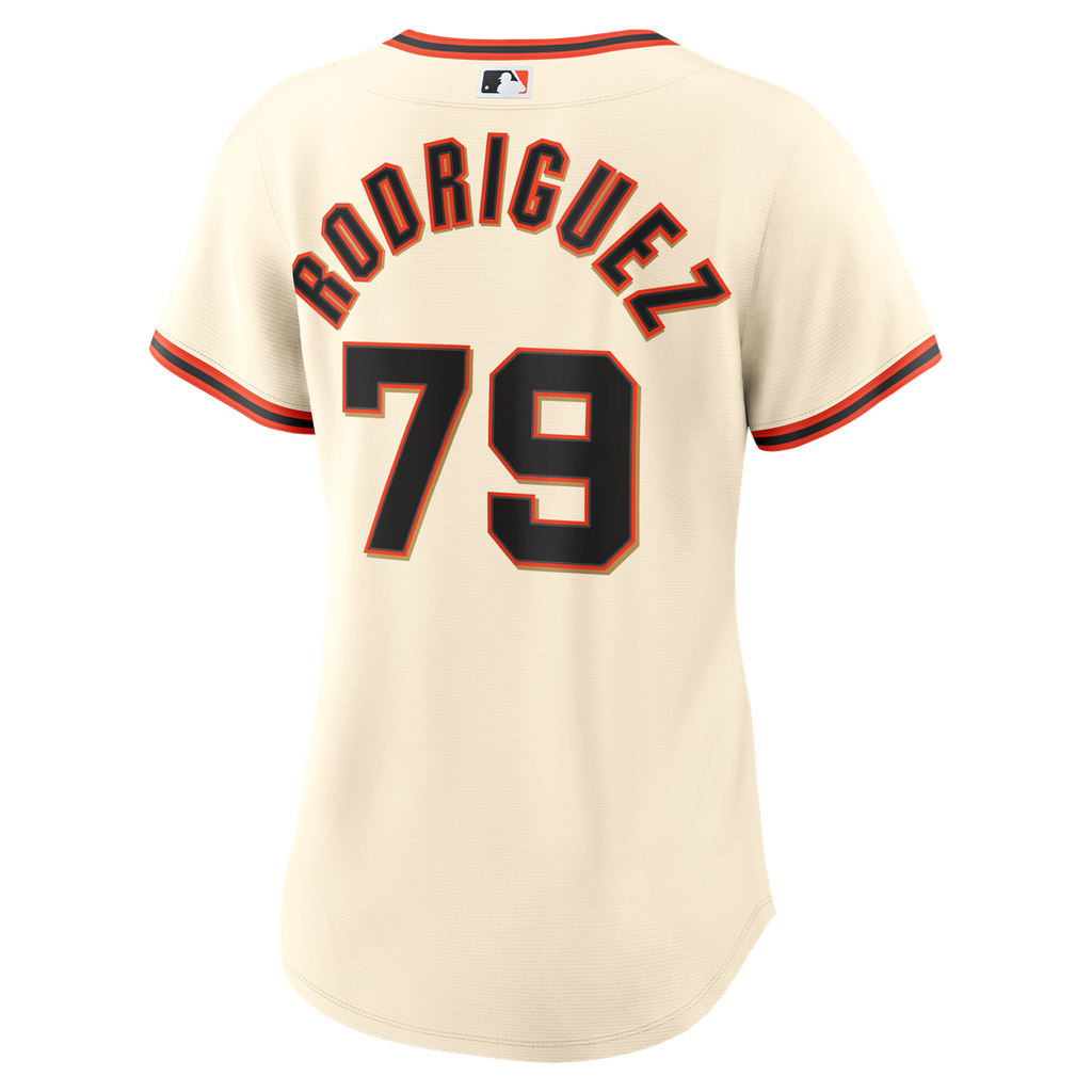Jesus Rodriguez San Francisco Giants Women's Home Jersey - Cream