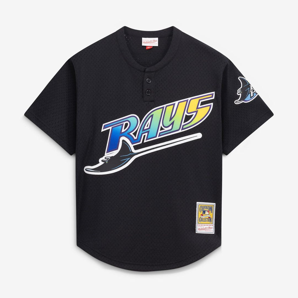 Wade Boggs Tampa Bay Rays Authentic Jersey - Black