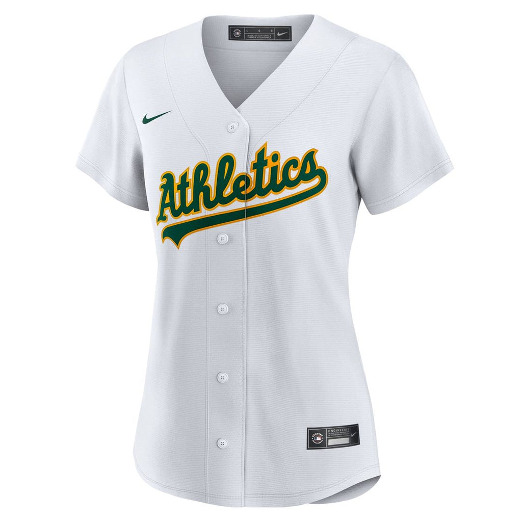 Shea Langeliers Athletics Women's Home Jersey - White