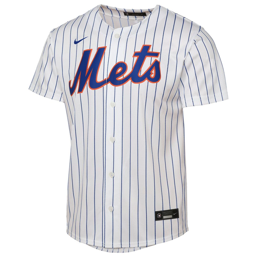 New York Mets Youth Home Jersey - White