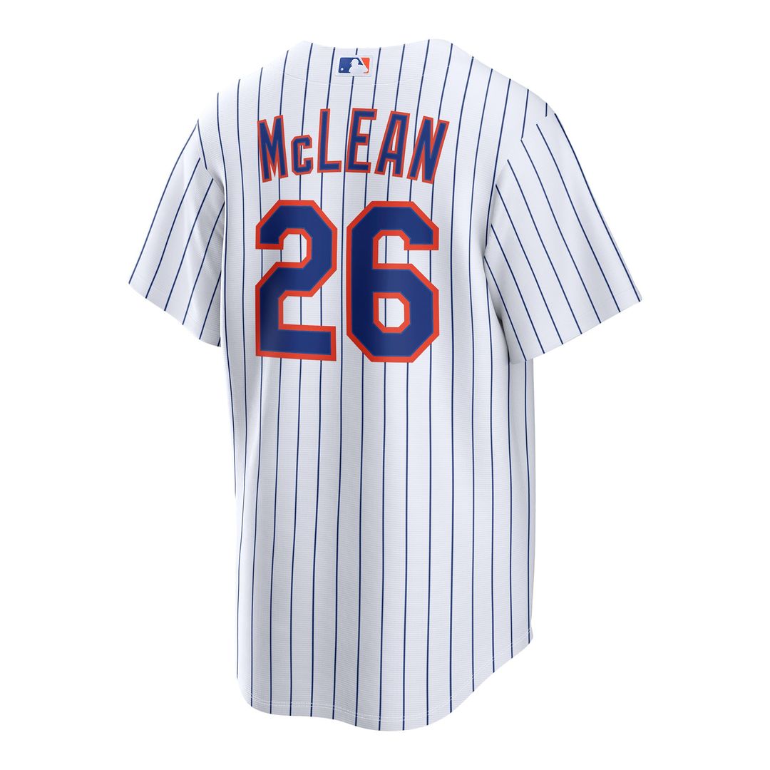 Nolan McLean New York Mets Home Jersey - White