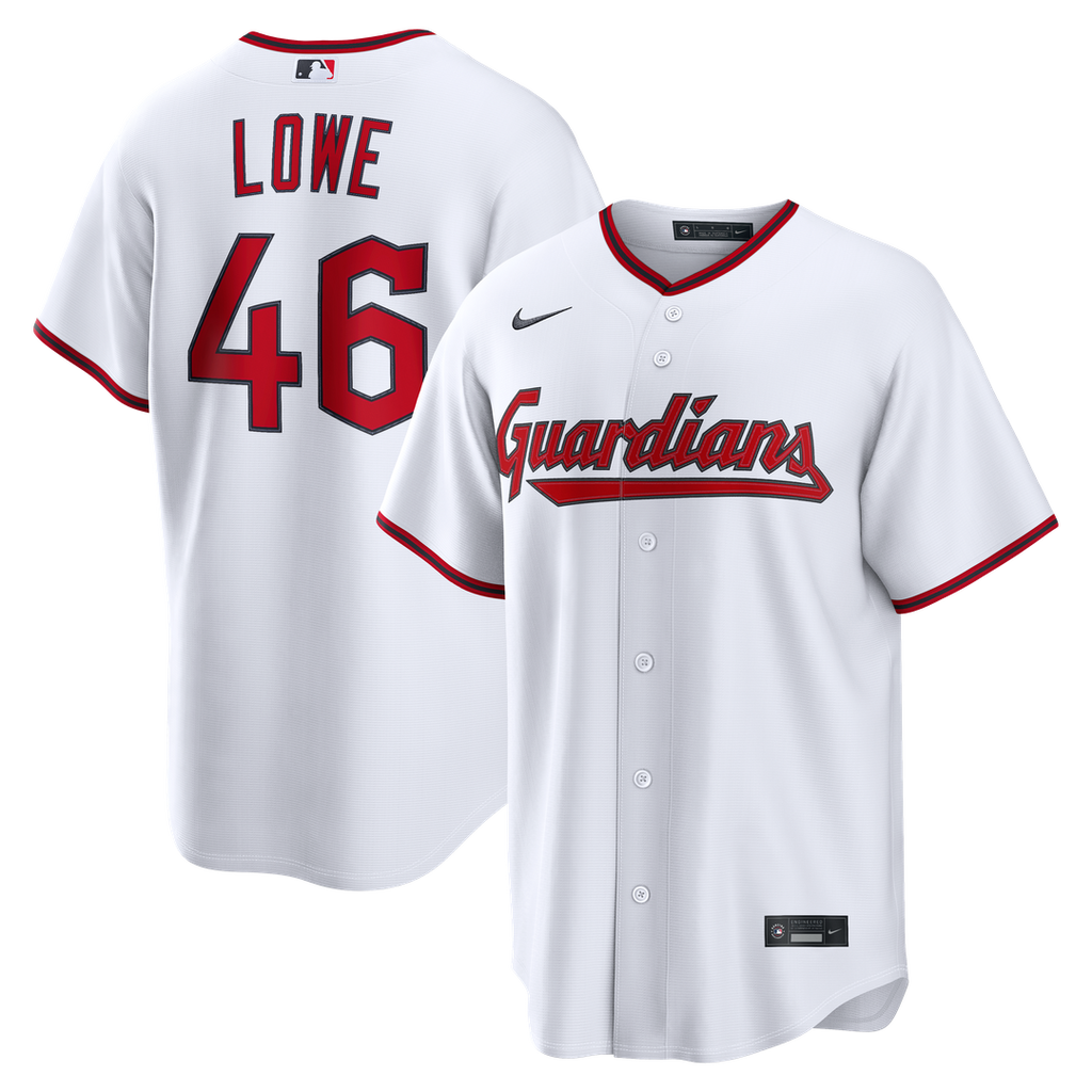 Nathaniel Lowe Cleveland Guardians Home Jersey - White