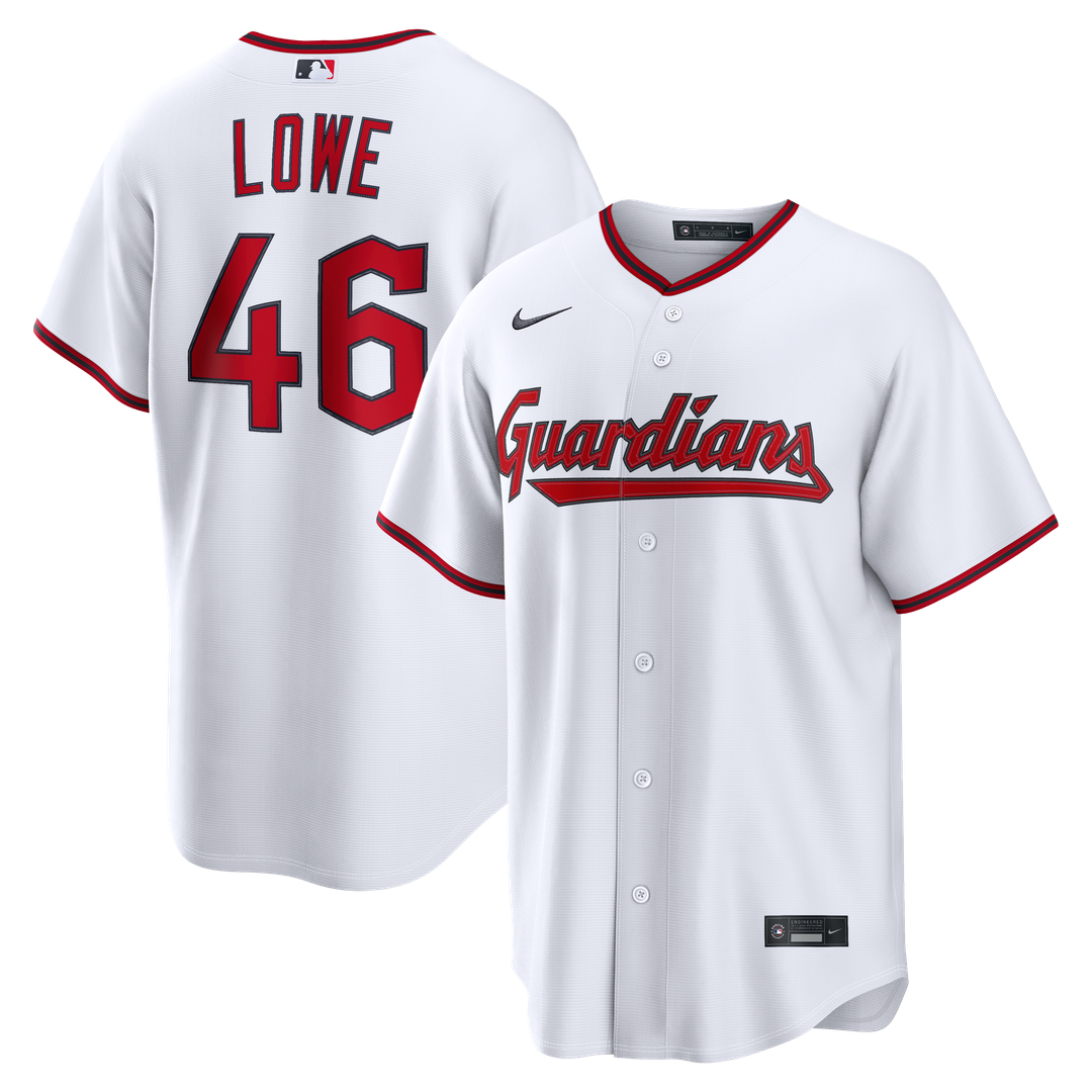 Nathaniel Lowe Cleveland Guardians Home Jersey - White