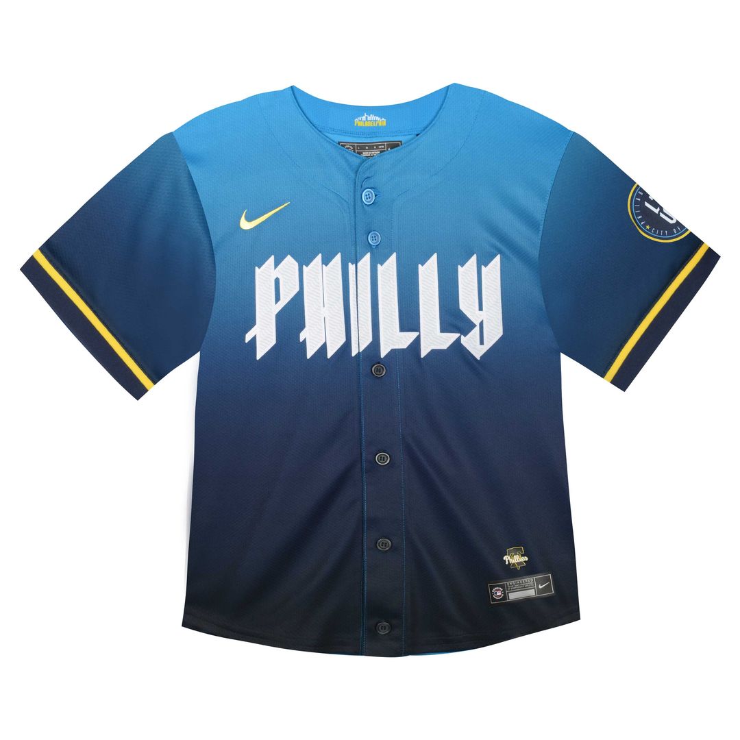 Bryce Harper Philadelphia Phillies Toddler 2024 Jersey - Blue