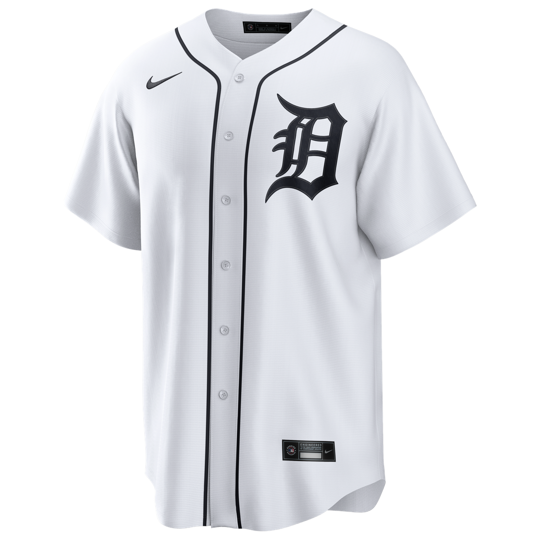 Riley Greene Detroit Tigers Home Jersey - White