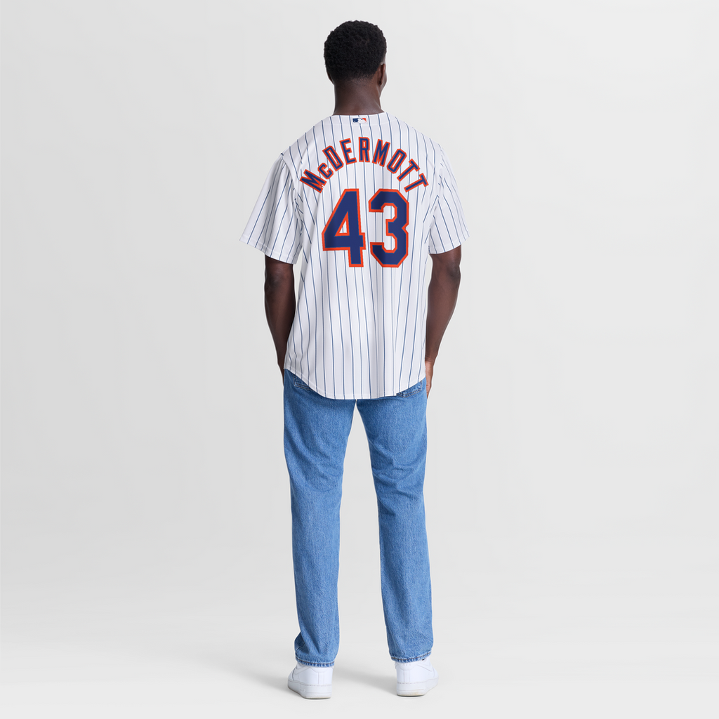 Chayce McDermott New York Mets Home Jersey - White