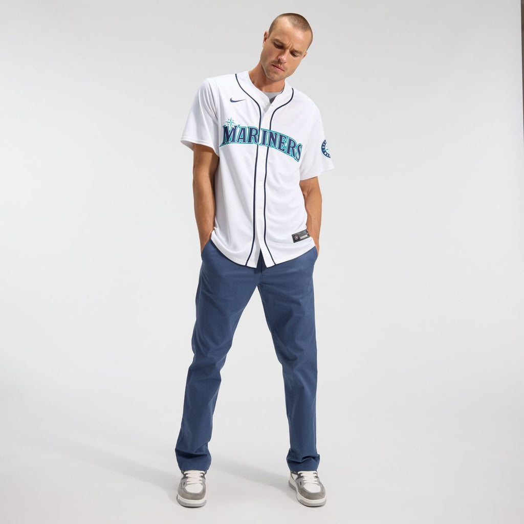 Cal Raleigh Seattle Mariners Home Jersey - White