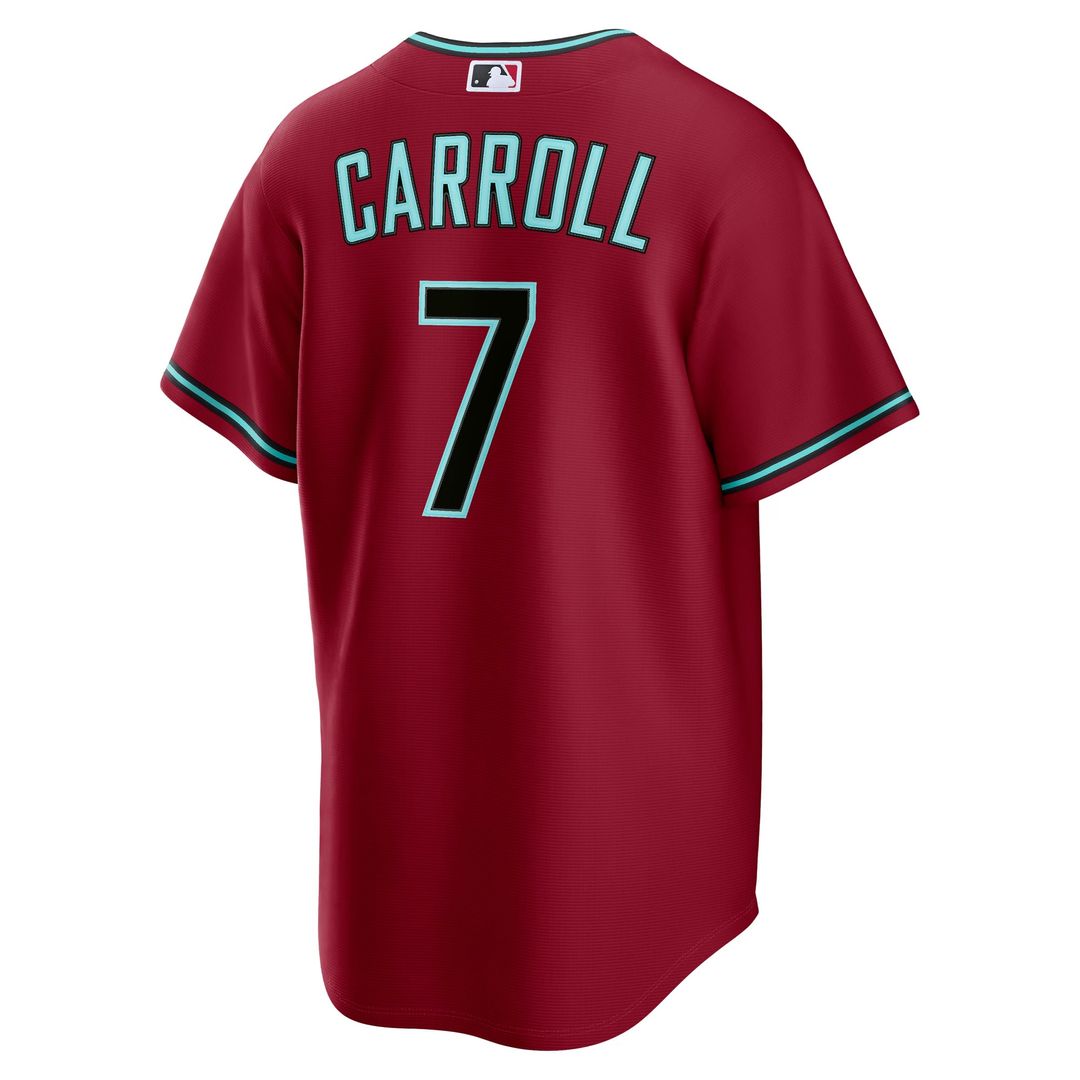 Corbin Carroll Arizona Diamondbacks Alternate 2 Jersey - Crimson