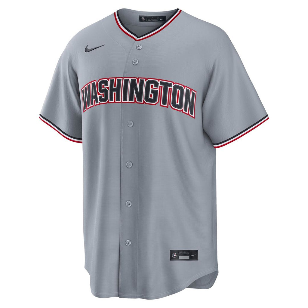 Dylan Crews Washington Nationals Road Jersey - Gray