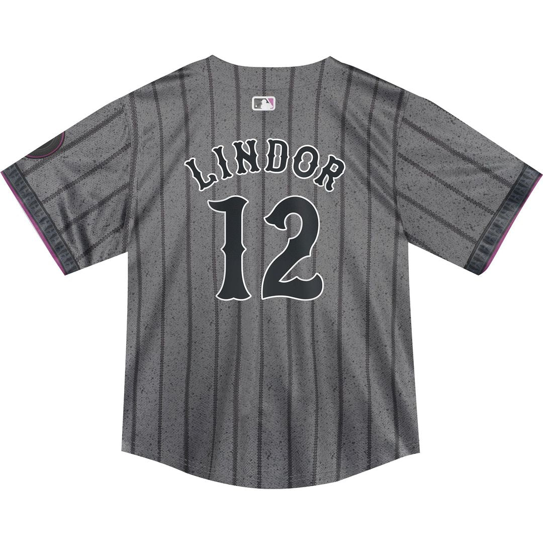 Francisco Lindor New York Mets Infant 2024 Jersey - Graphite