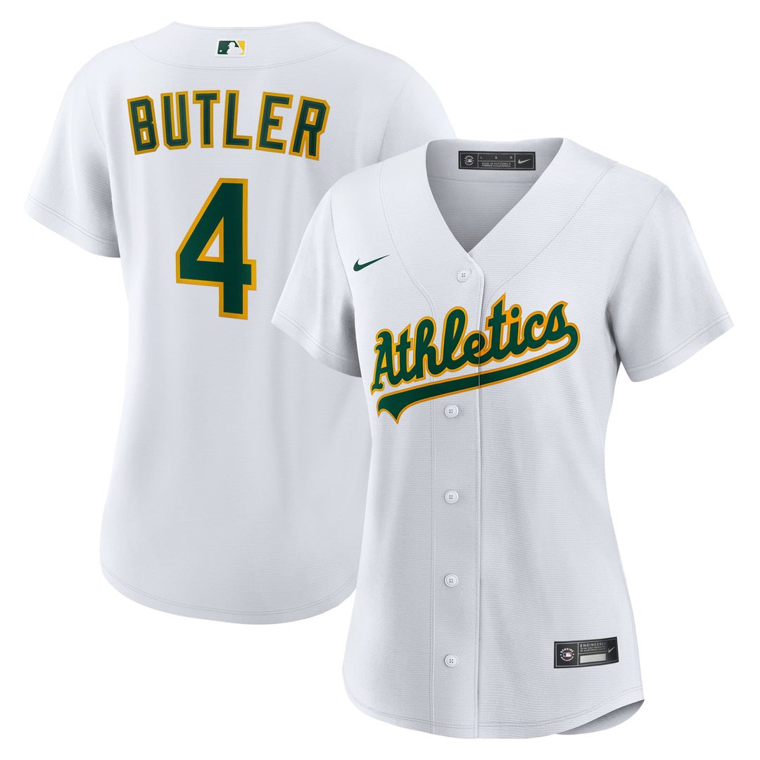 Lawrence Butler Athletics Women's Home Jersey - White