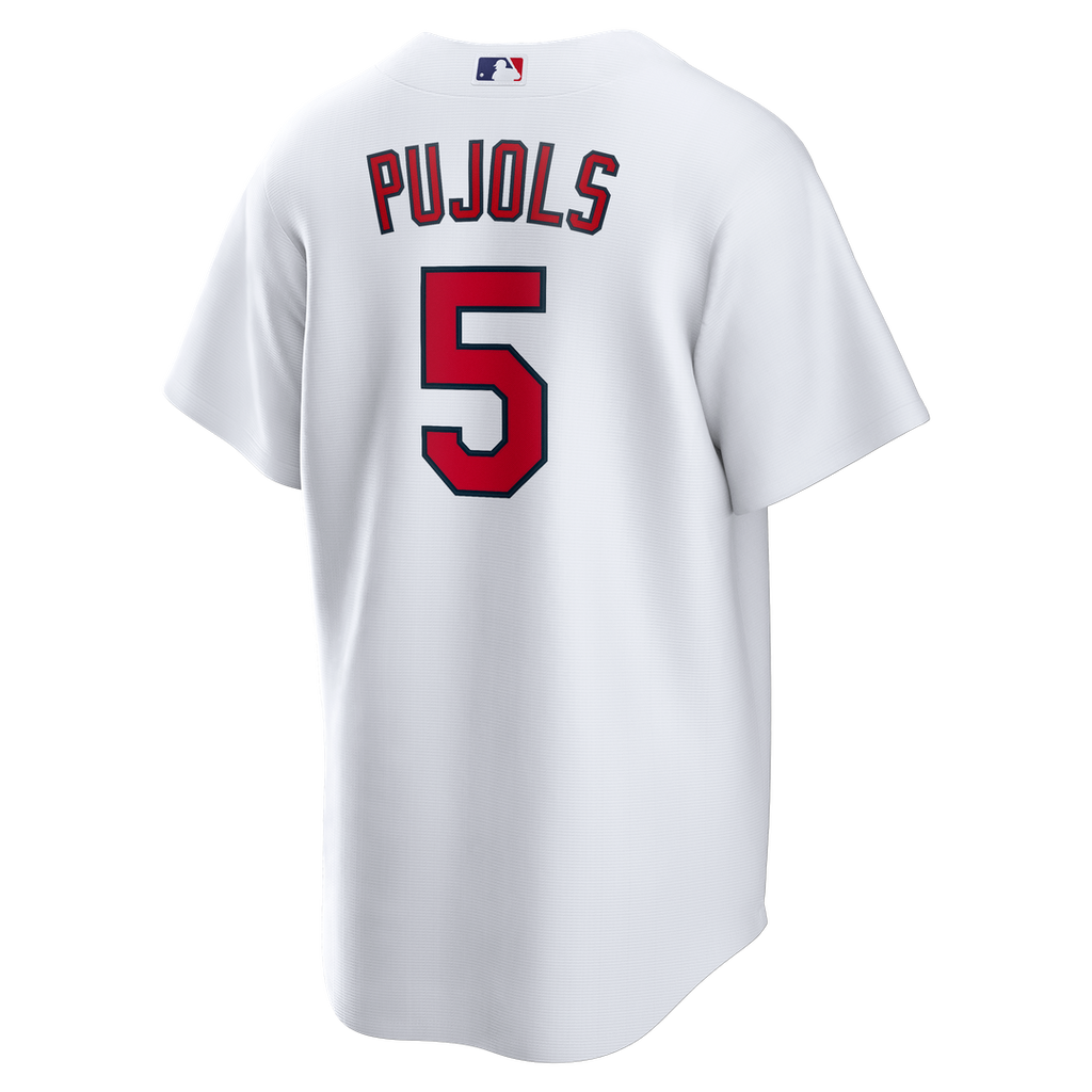 Albert Pujols St. Louis Cardinals Home Retired Player Jersey - White