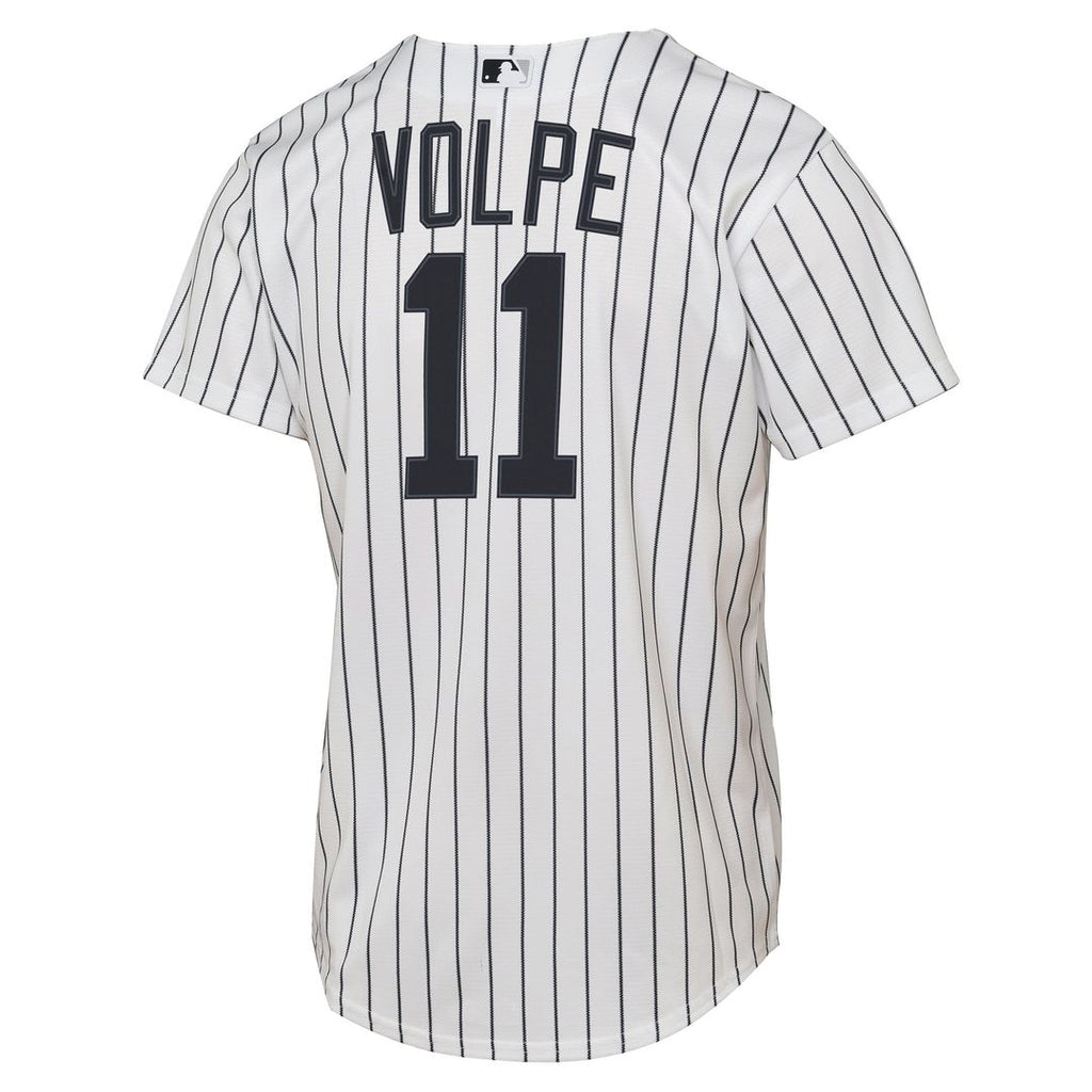 Anthony Volpe New York Yankees Youth Home Jersey - White