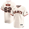 Logan Webb San Francisco Giants Home Jersey - Cream