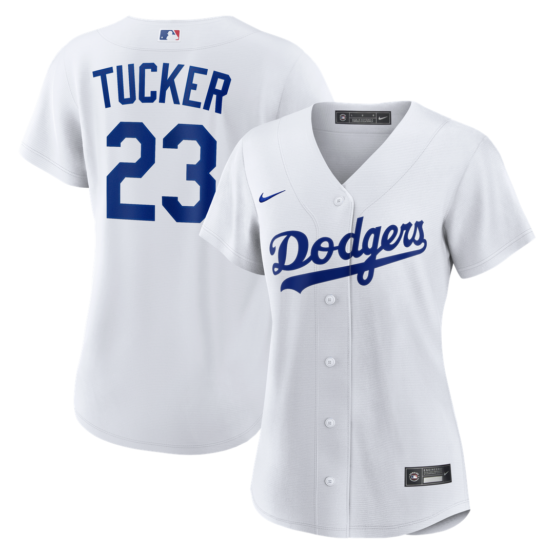 Kyle Tucker Los Angeles Dodgers Women's Home Jersey - White