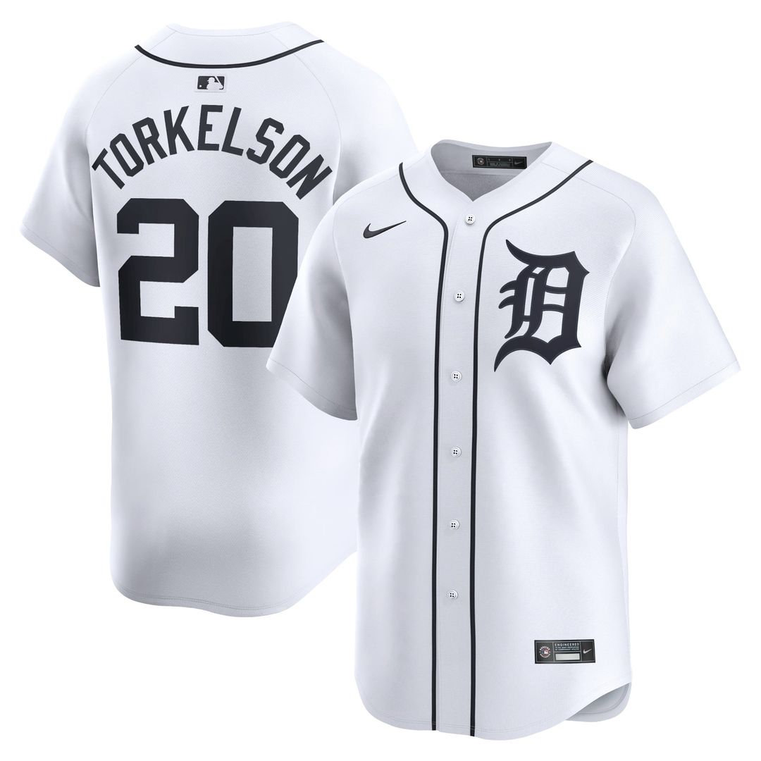 Spencer Torkelson Detroit Tigers Youth Home Jersey - White
