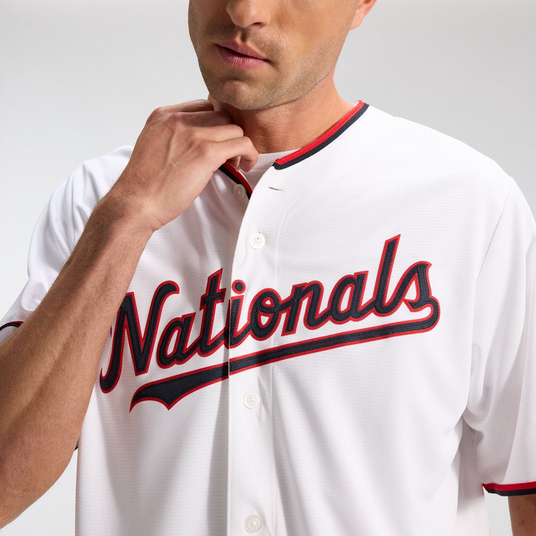 CJ Abrams Washington Nationals Home Jersey - White
