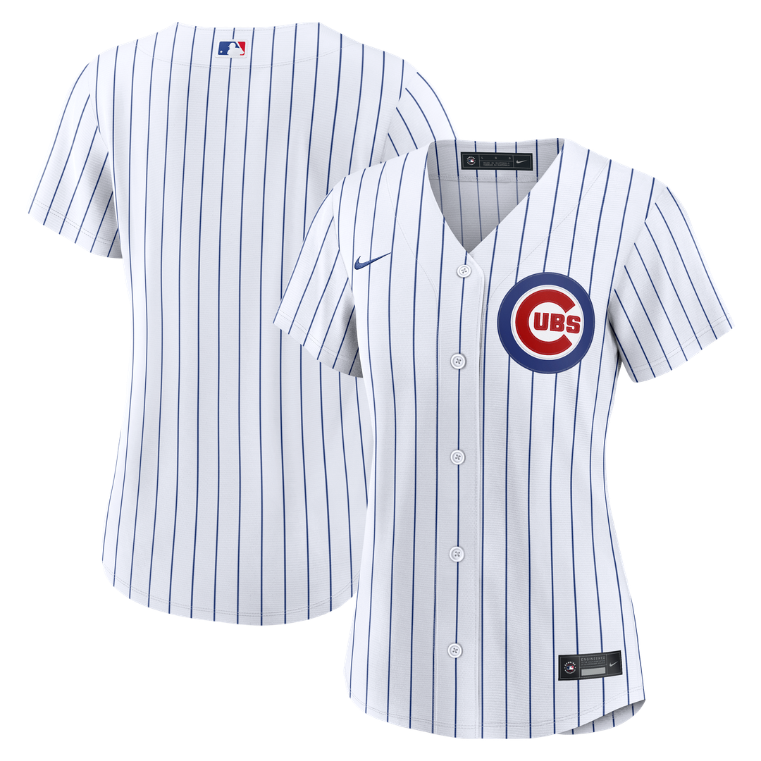 Chicago Cubs Women's Home Jersey - White