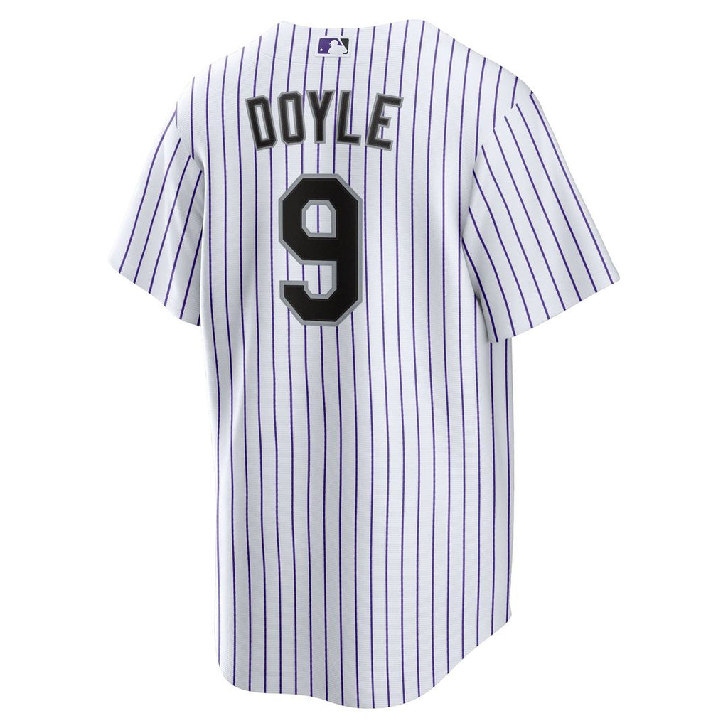 Brenton Doyle Colorado Rockies Youth Home Jersey - White