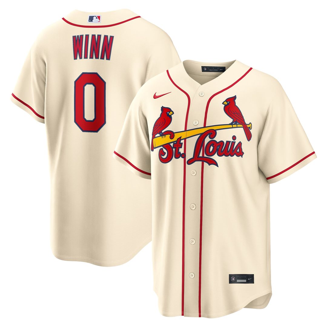 Masyn Winn St. Louis Cardinals Alternate Jersey - Light Blue