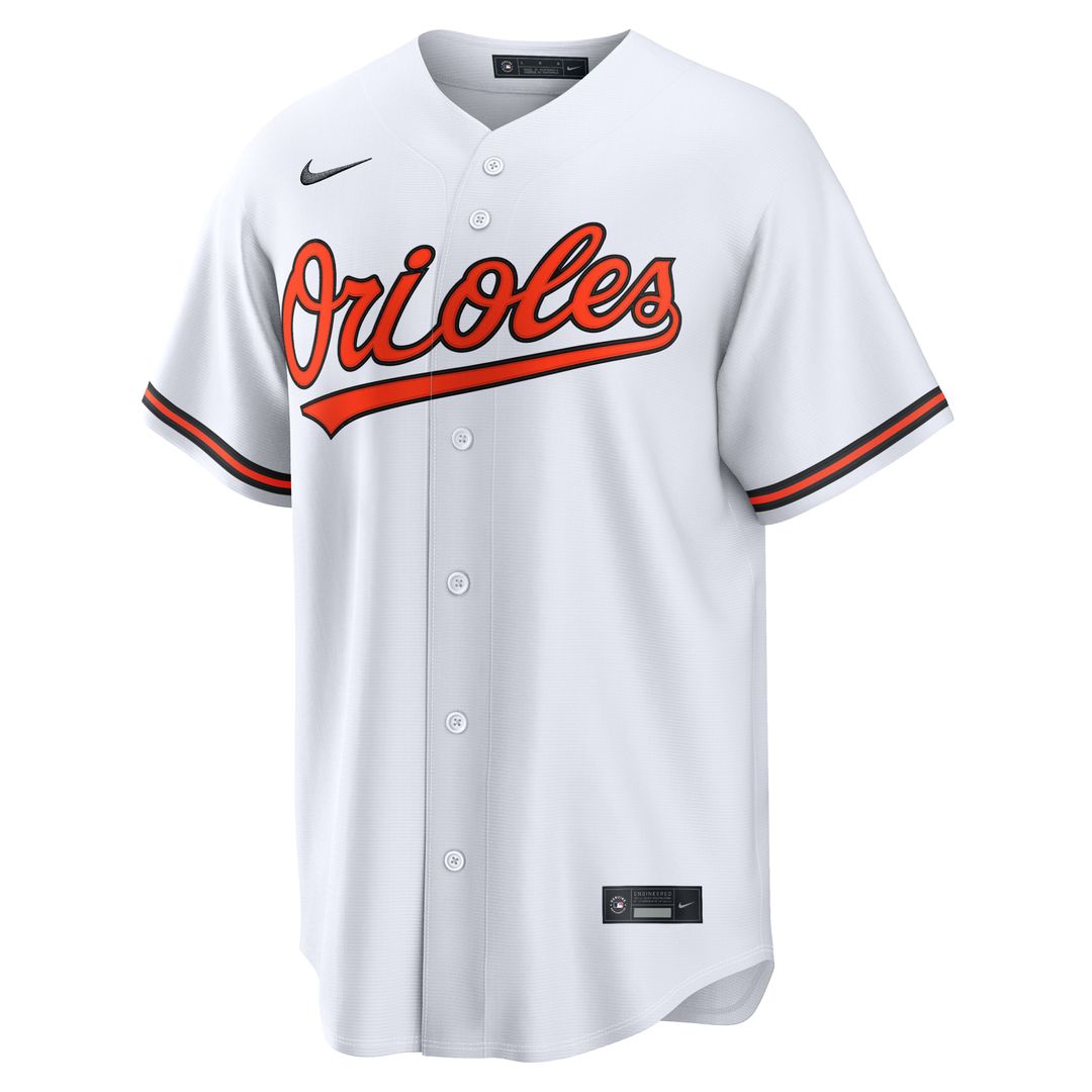 Jackson Holliday Baltimore Orioles Home Jersey - White