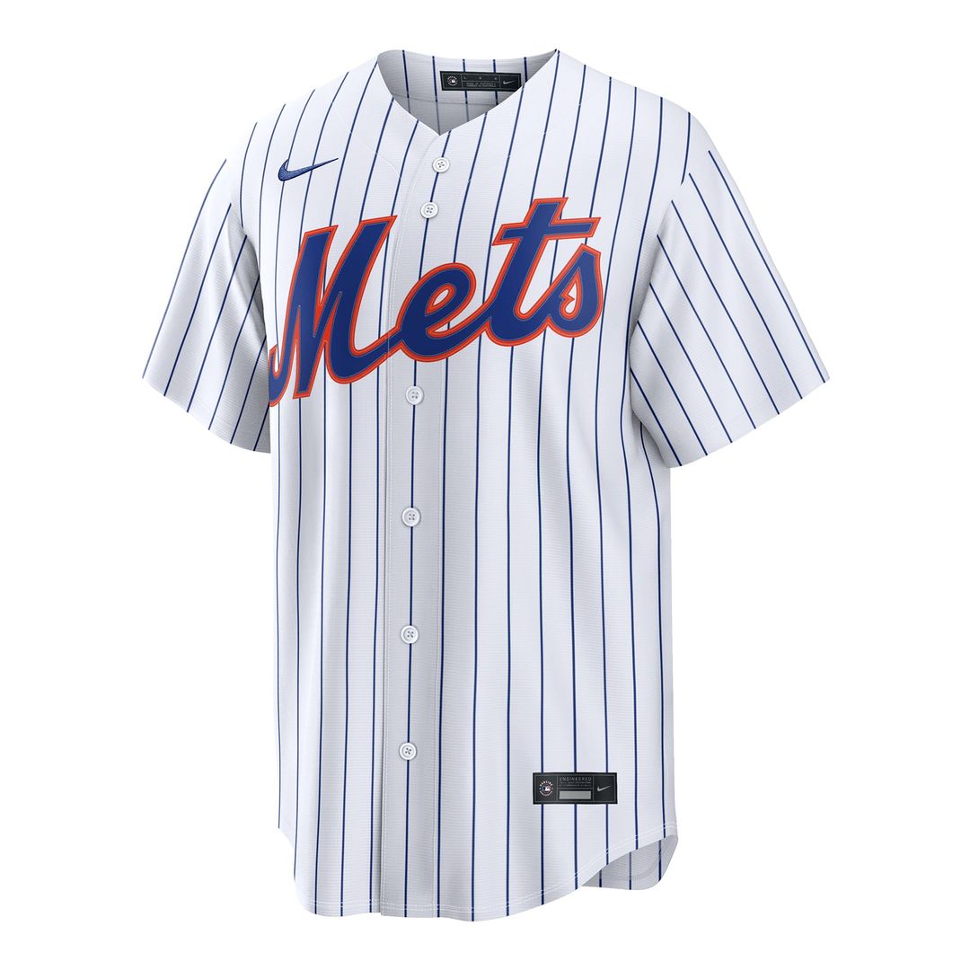 Nolan McLean New York Mets Home Jersey - White