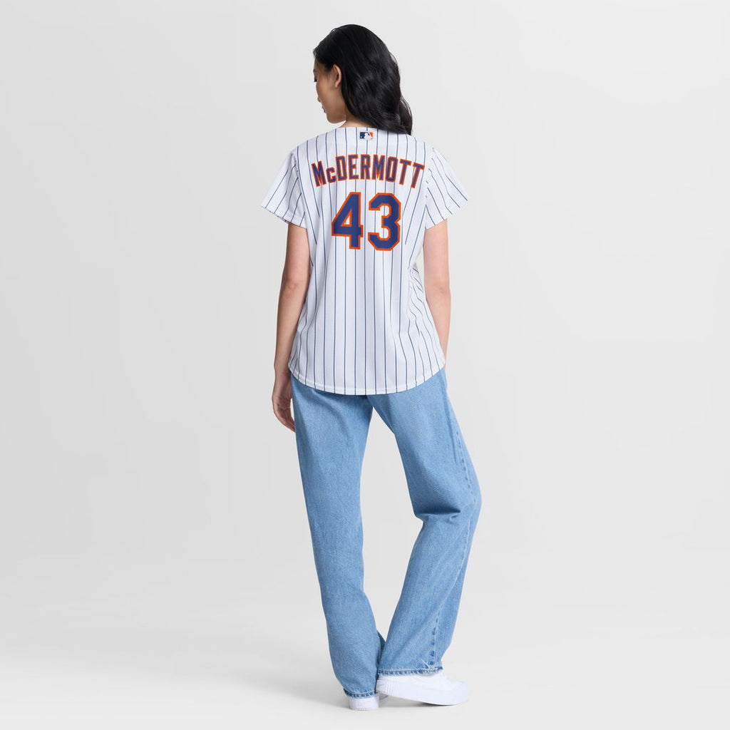Chayce McDermott New York Mets Women's Home Jersey - White