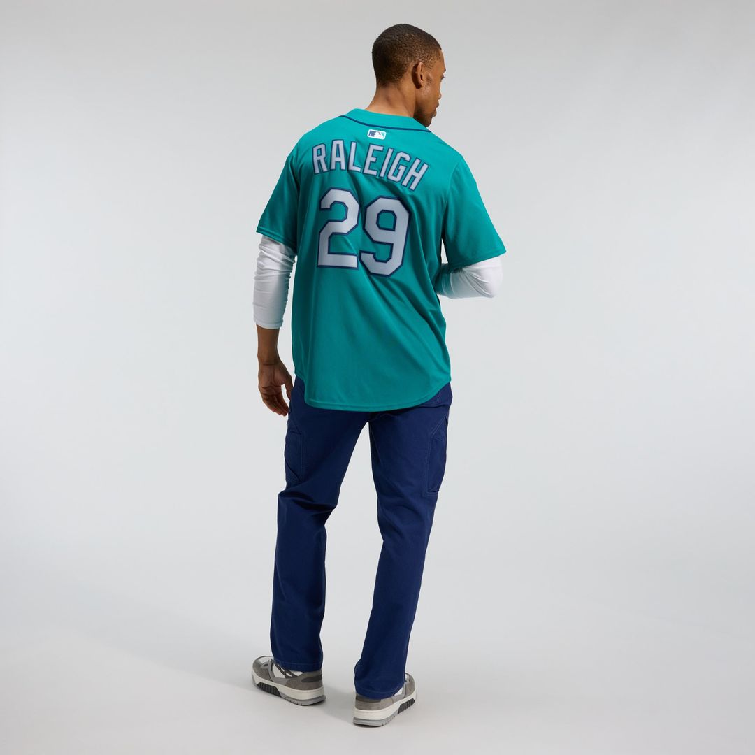 Cal Raleigh Seattle Mariners Home Jersey - White
