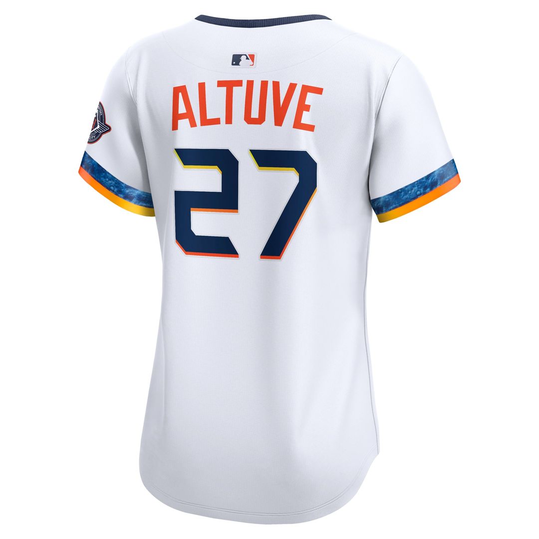 Jose Altuve Houston Astros Women's 2025 Jersey - White