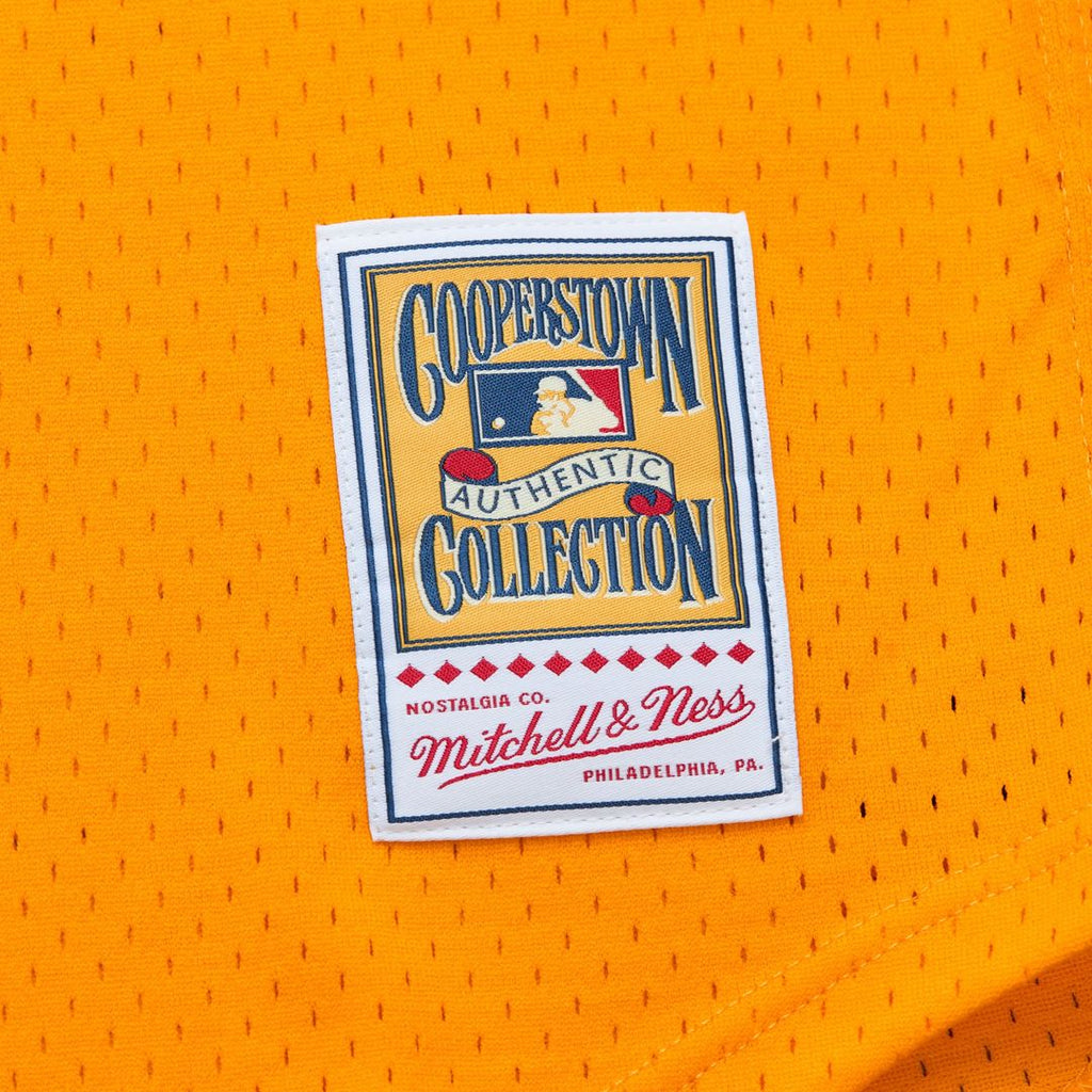 Tony Gwynn San Diego Padres Big & Tall Cooperstown Mesh Jersey - Gold