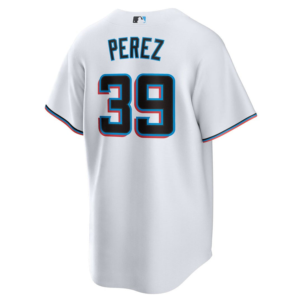 Eury Perez Miami Marlins Home Jersey - White