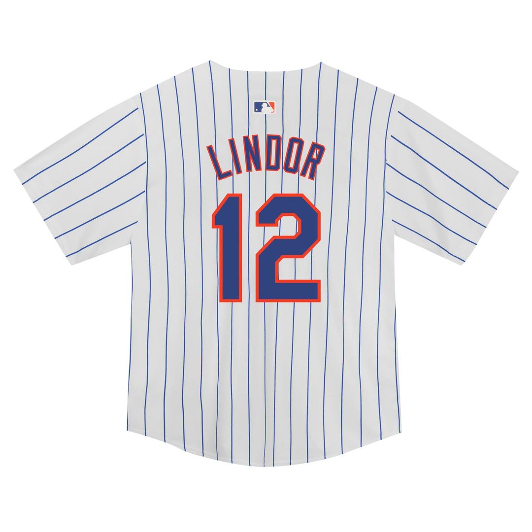 Francisco Lindor New York Mets Toddler Jersey - White