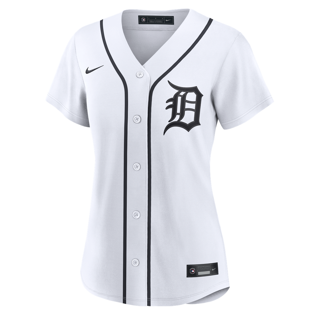Matt Vierling Detroit Tigers Women's Home Jersey - White